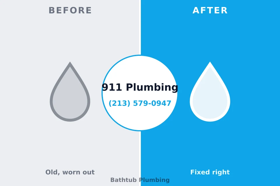 Before and after: plumbing repair Estill Springs, TN